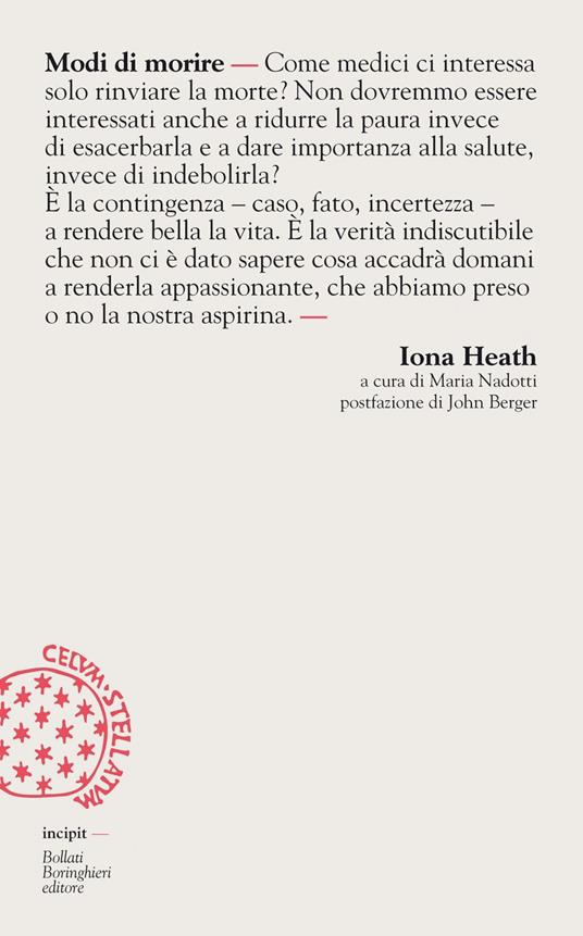 Modi di morire - Iona Heath - Libro - Bollati Boringhieri