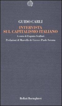 Intervista sul capitalismo italiano - Guido Carli - copertina