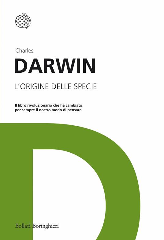 L'origine delle specie - Charles Darwin - copertina