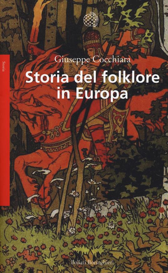 Storia del folklore in Europa - Giuseppe Cocchiara - copertina