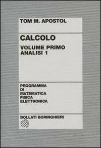 Calcolo. Vol. 1: Analisi 1. - Tom M. Apostol - copertina