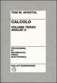 Calcolo. Vol. 3: Analisi 2. - Tom M. Apostol - copertina