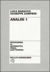 Analisi 1 - Luca Baracco,Giuseppe Zampieri - copertina