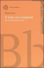 Il testo nel computer. Dal web all'analisi dei testi