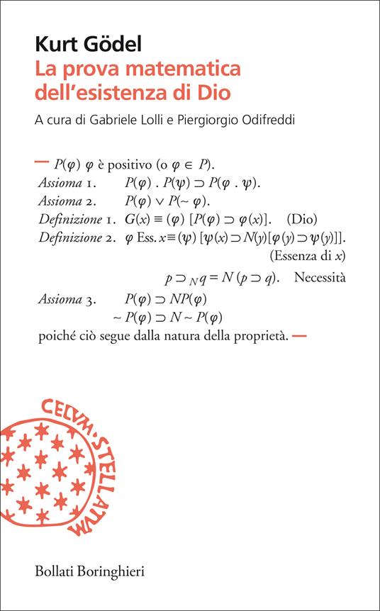 La prova matematica dell'esistenza di Dio - Kurt Gödel,Gabriele Lolli,Piergiorgio Odifreddi - ebook