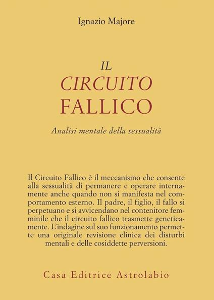 Il circuito fallico. Analisi mentale della sessualità - Ignazio Majore - copertina