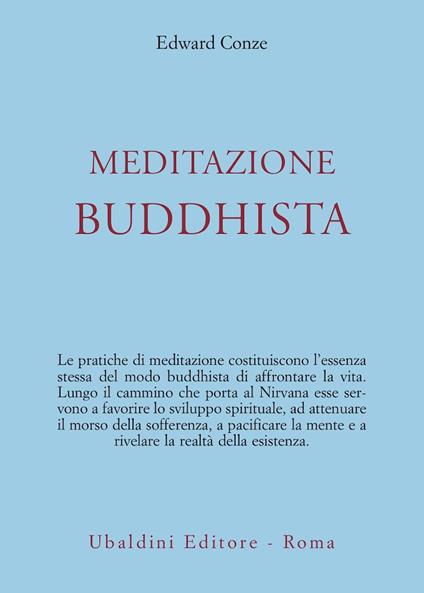 Meditazione buddhista - Edward Conze - copertina