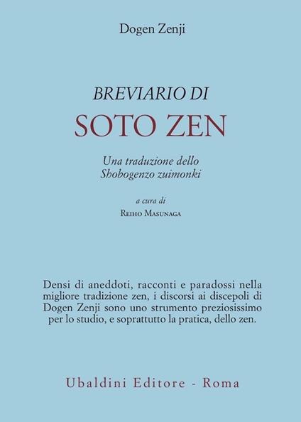 Breviario di soto zen - Zenji Dogen - copertina