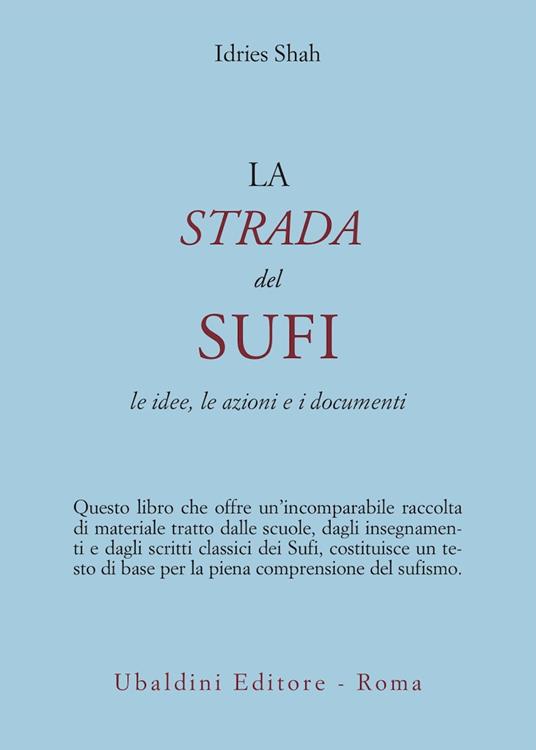 La strada del sufi - Idries Shah - copertina