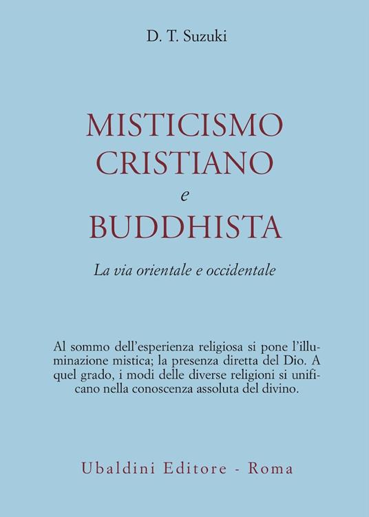 Misticismo cristiano e buddhista - Taitaro Suzuki Daisetz - copertina