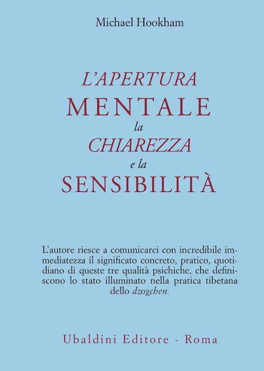 L' apertura mentale, la chiarezza e la sensibilità - Michael Hookham - copertina