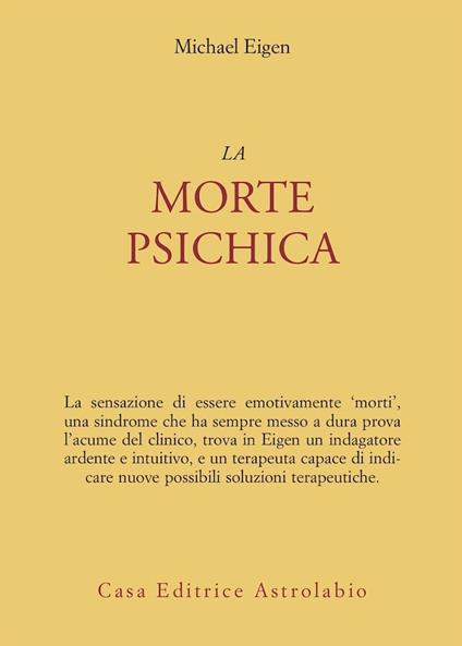 La morte psichica - Michael Eigen - copertina