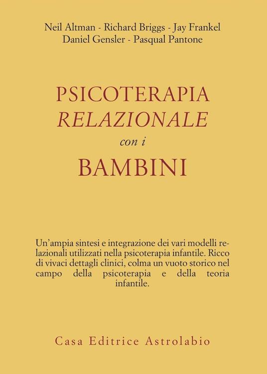 Psicoterapia relazionale con i bambini - copertina