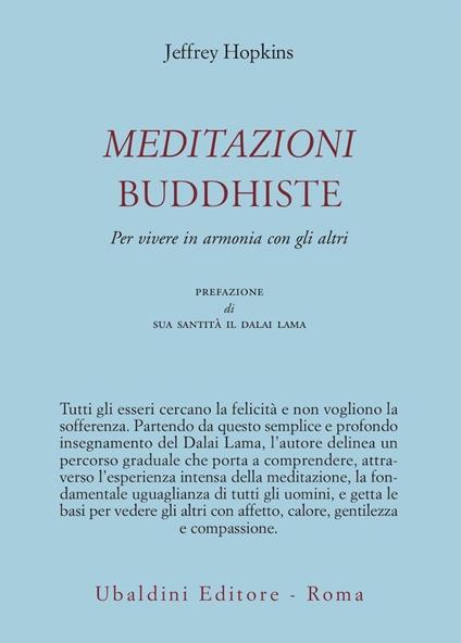 Meditazioni buddhiste. Per vivere in armonia con gli altri - Jeffrey Hopkins - copertina