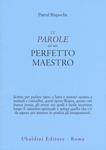 Le parole del mio perfetto maestro - Patrul Rinpoche - copertina