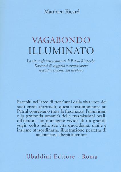 Vagabondo illuminato. La vita e gli insegnamenti di Patrul Rinpoche - Matthieu Ricard - copertina