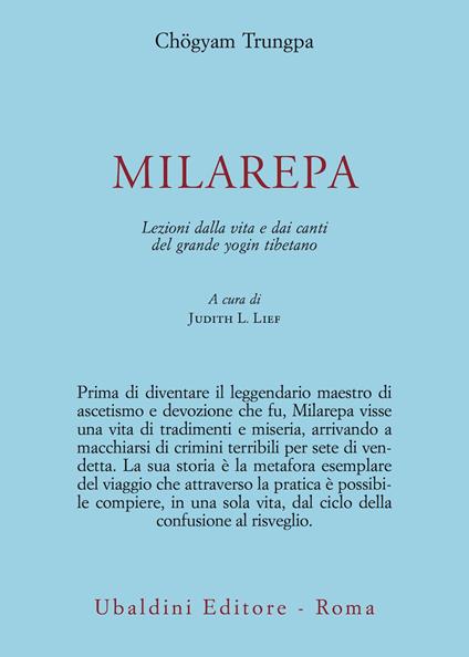 Milarepa. Lezioni dalla vita e dai canti del grande yogin tibetano - Chögyam Trungpa - copertina