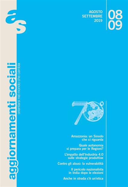 Aggiornamenti sociali (2019). Vol. 8-9 - Aggiornamenti Sociali - ebook