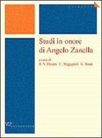 Studi in onore di Angelo Zanella - copertina