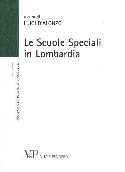 Le scuole speciali in Lombardia - copertina