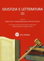 Giustizia e letteratura. Vol. 3