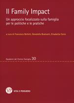 Il family impact. Un approccio focalizzato sulla famiglia per le politiche e le pratiche