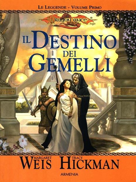 Il destino dei gemelli. Le leggende. DragonLance. Vol. 1 - Margaret Weis,Tracy Hickman,Valerie Valusek - copertina