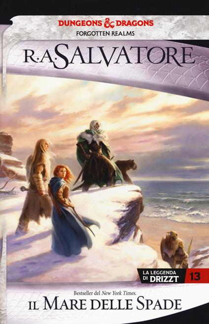 Il mare delle spade. La leggenda di Drizzt. Forgotten Realms. Vol. 13 - R. A. Salvatore - copertina