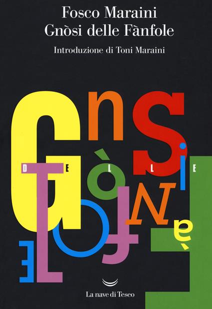 Gnosi delle fànfole - Fosco Maraini - copertina