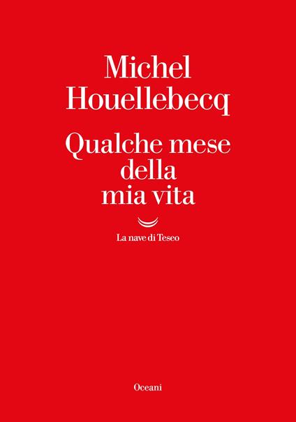 Qualche mese della mia vita - Michel Houellebecq - copertina