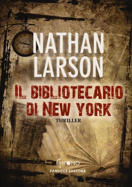 Il bibliotecario di New York - Nathan Larson - copertina