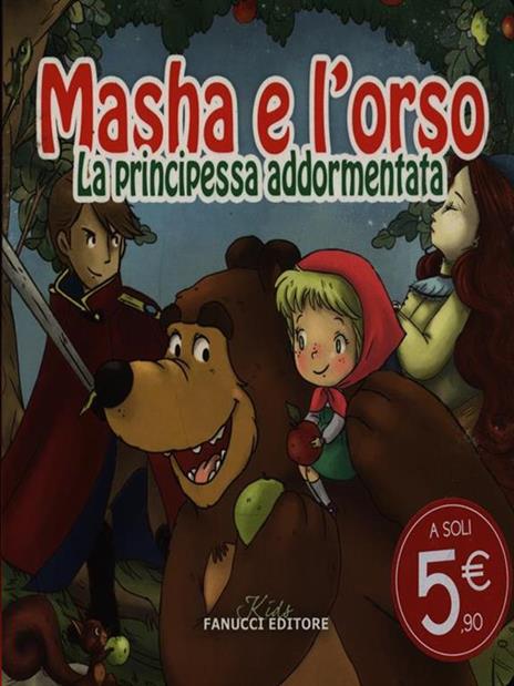 La principessa addormentata. Masha e l'orso. Ediz. illustrata - copertina