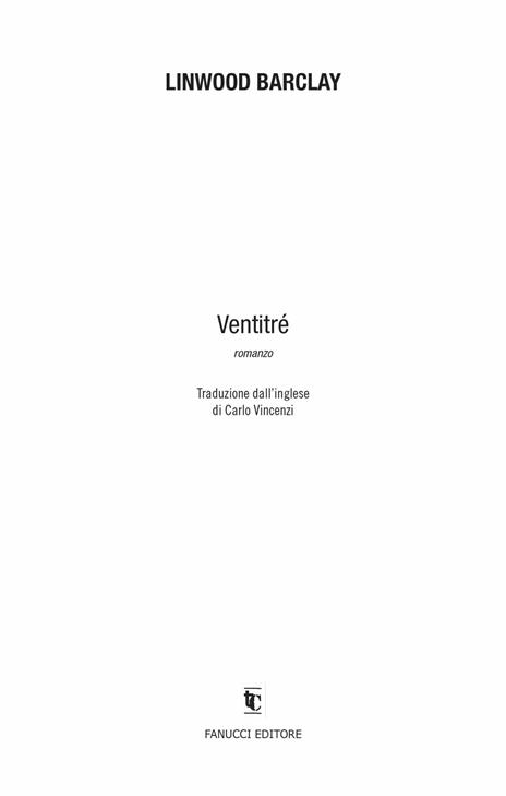 Ventitré - Linwood Barclay - 5