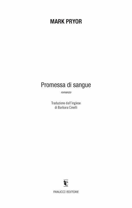 Promessa di sangue - Mark Pryor - 7