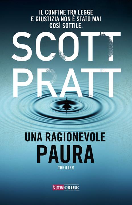 Una ragionevole paura - Scott Pratt - copertina