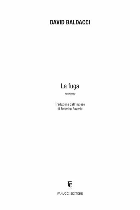 La fuga - David Baldacci - 3