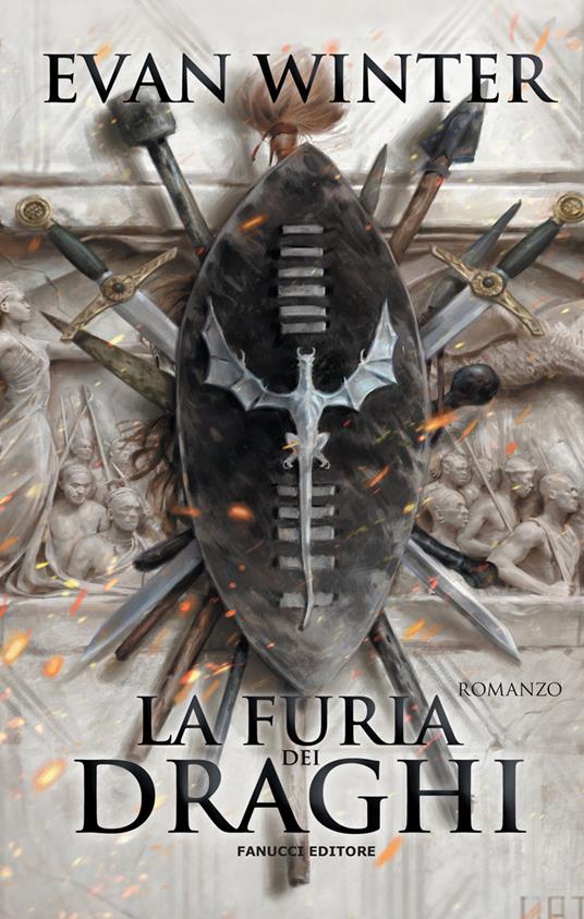 La furia dei draghi - Evan Winter - copertina