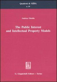 The public interest and intellectual property models - Andrea Ottolia - copertina