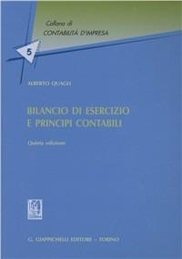 Bilancio di esercizio e principi contabili - Alberto Quagli - copertina