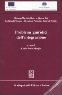 Problemi giuridici dell'integrazione - copertina