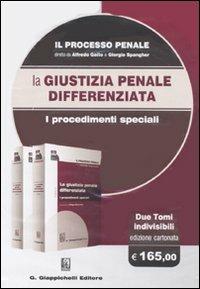 La giustizia penale differenziata - copertina