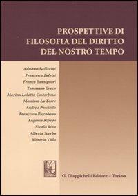 Prospettive di filosofia del diritto del nostro tempo - copertina