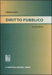 Diritto pubblico - Fabrizio Politi - copertina