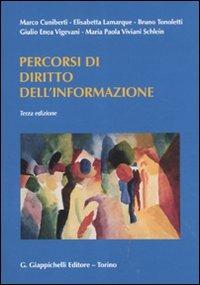 Percorsi di diritto dell'informazione - copertina