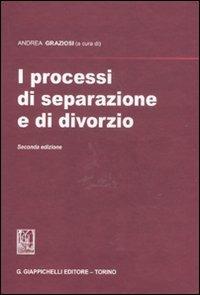 I processi di separazione e di divorzio - copertina