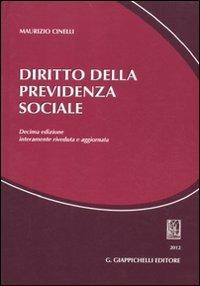 Diritto della previdenza sociale - Maurizio Cinelli - copertina