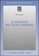 La valutazione delle società finanziarie