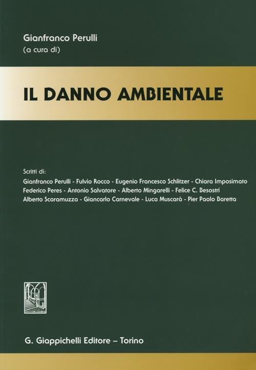 Il danno ambientale - copertina