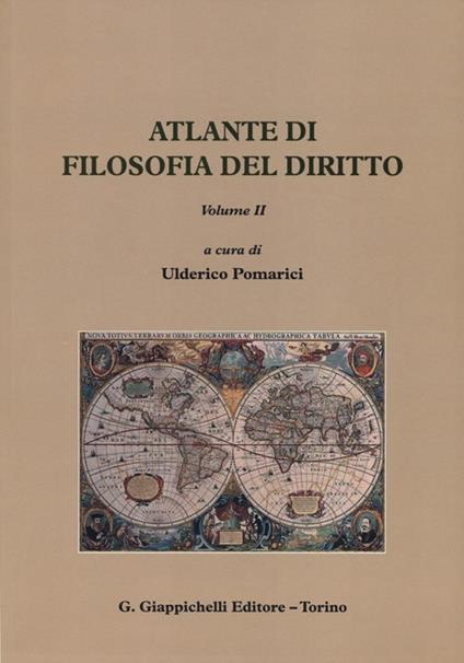 Atlante di filosofia del diritto. Vol. 2 - copertina