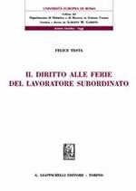 Il diritto alle ferie del lavoratore